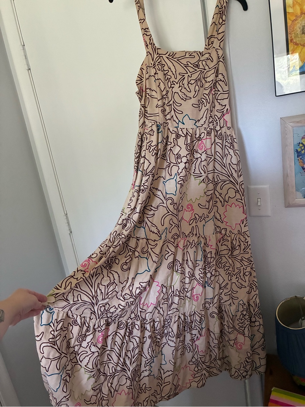 Floral Print Midi Dress